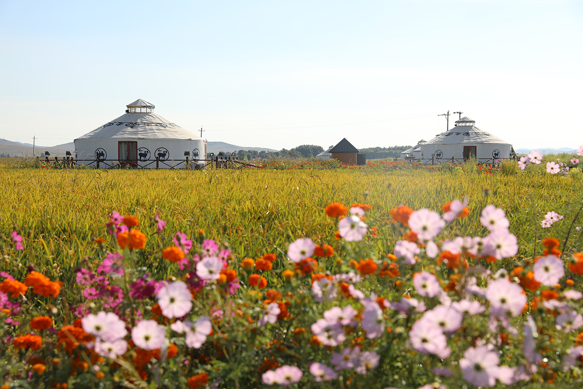 美翻了我的村第59期 | 內蒙古科右中旗額木庭高勒蘇木巴彥敖包嘎查：七彩鄉(xiāng)村花正艷 幸福溢滿山水間